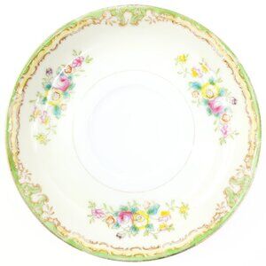 c. 1920s-1930s Sampy Japan "Elaine" Hand Painted Fine China Tea Saucer